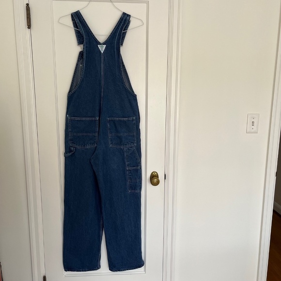 Rare Unisex Vintage OshKosh B'gosh Vestbak Denim Bib Overalls | Size 34 x 30 - Picture 9 of 13
